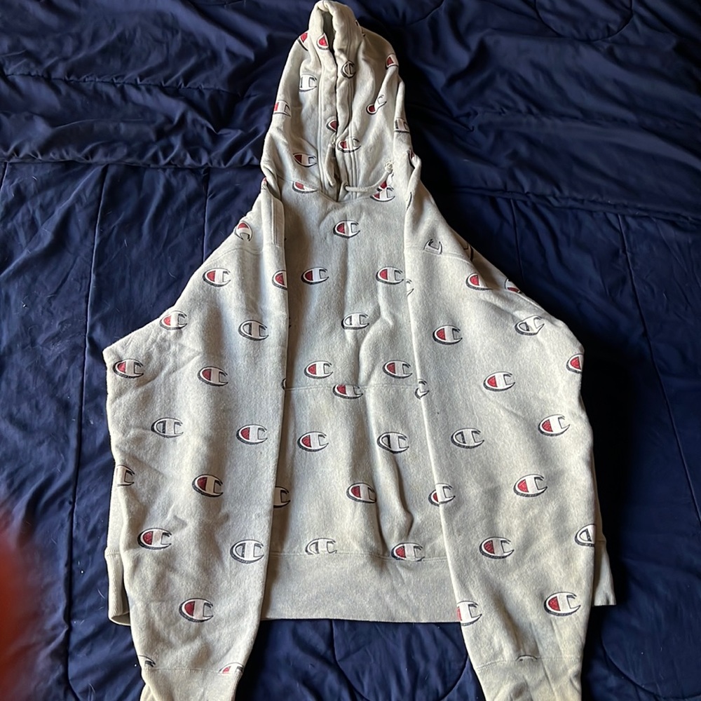 XXL Grey Champion hoodie
